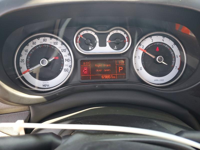 2014 Fiat 500l VIN ZFBCFADH8EZ005857 COPART salvage auction — VANDALISM, Ca - Salvage Certificate, sold $825 on 2026-08-13 (photo 9)
