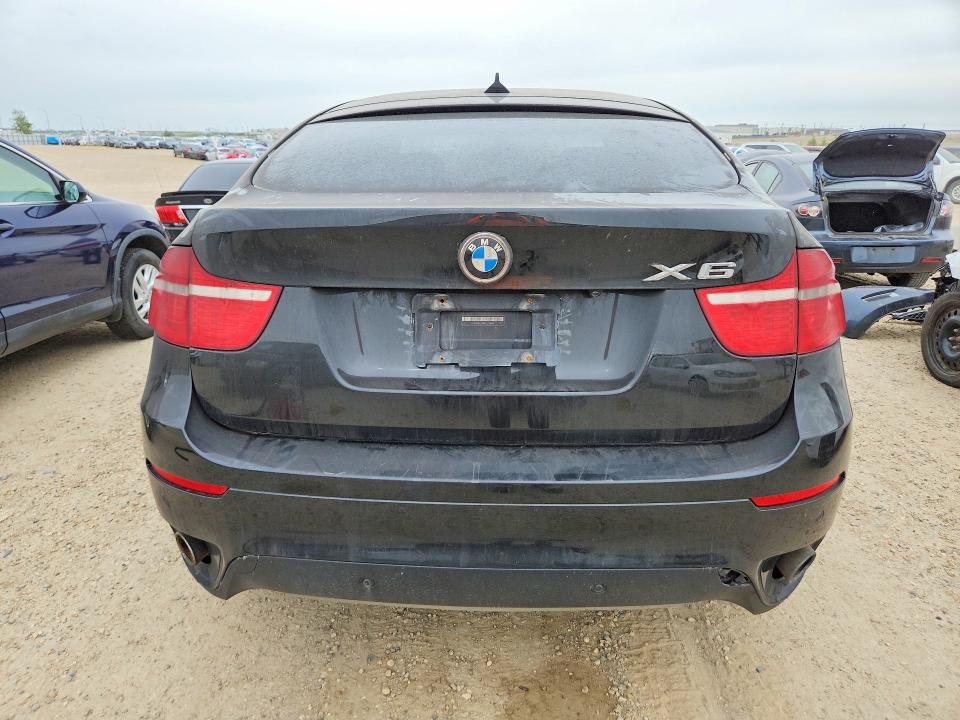 2009 BMW X6 VIN 5UXFG43599L223698 COPART salvage auction — BURN, Ab - Bos - Salvage, sold $900 on 2026-07-09 (photo 6)