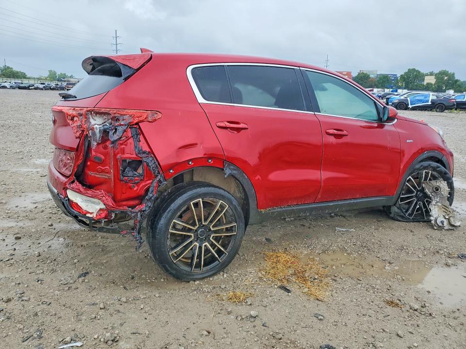 2021 Kia Sportage VIN KNDPMCAC2M7921954 COPART salvage auction — FRONT END, Wv - Certificate Of Title, sold $2,550 on 2026-07-31 (photo 3)