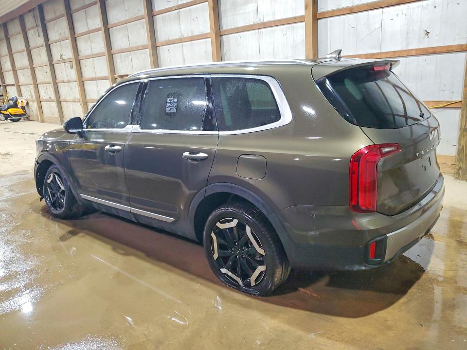 2025 Kia Telluride VIN 5XYP6DGC3SG603672 COPART salvage auction — FRONT END, Va - Cert Of Title - Salvage, sold $12,100 on 2026-07-27 (photo 2)