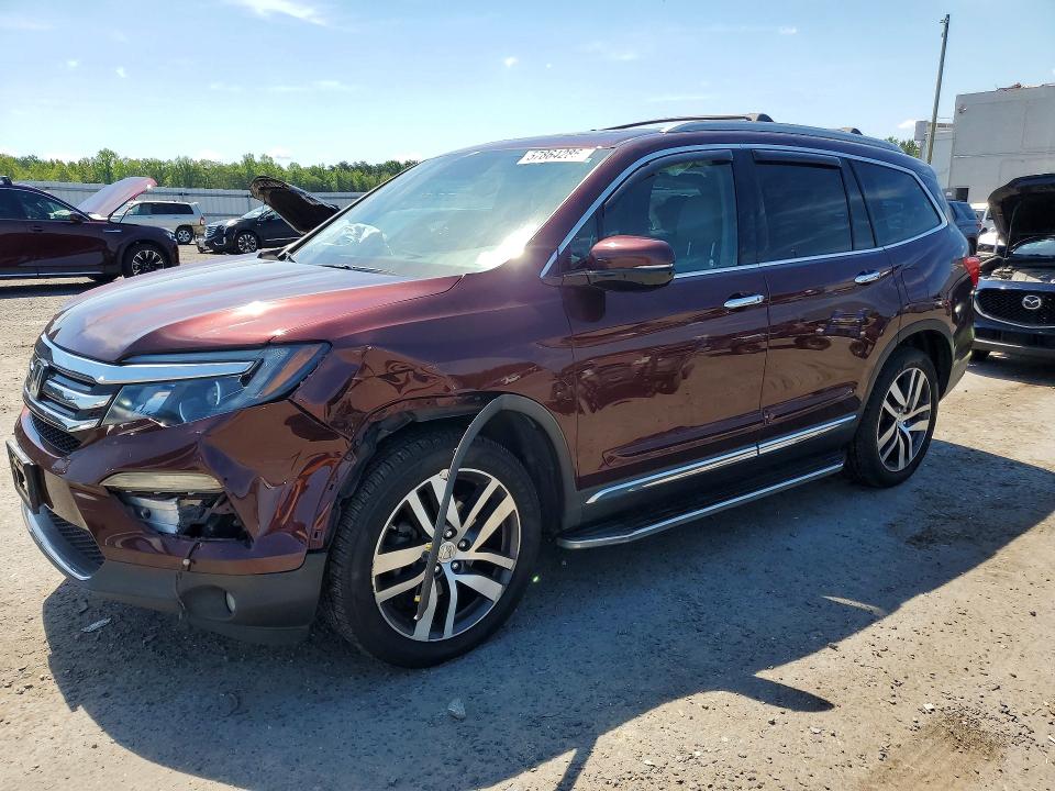 2016 Honda VIN 5FNYF6H93GB109460 COPART salvage auction — FRONT END, Va - Cert Of Title - Salvage, sold $3,750 on 2026-07-29 (photo 1)