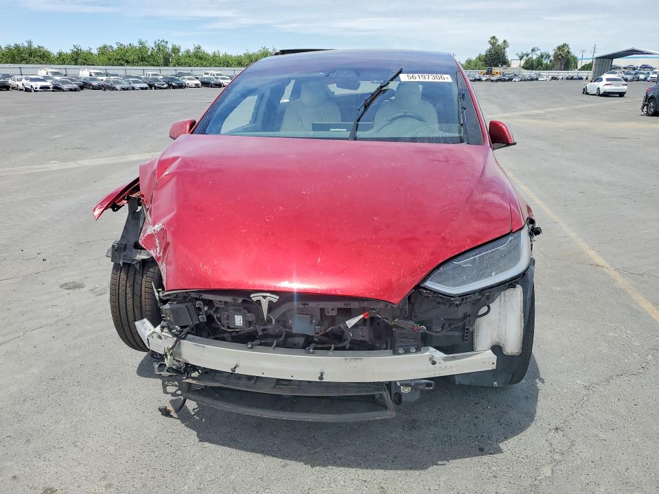 2023 Tesla VIN 7SAXCAE52PF423905 COPART salvage auction — FRONT END, Ca - Salvage Certificate, sold $10,100 on 2026-07-27 (photo 5)