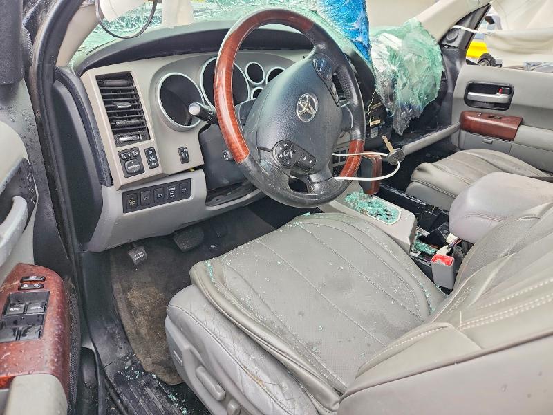 2013 Toyota Sequoia VIN 5TDDW5G15DS085027 COPART salvage auction — ALL OVER, Ks - Cert Of Title-Salvage, sold $1,500 on 2026-07-22 (photo 8)
