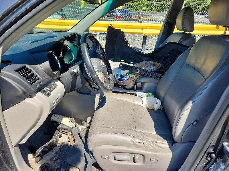 2010 Toyota Highlander VIN 5TDDK3EH7AS037170 COPART salvage auction — STRIPPED, Md - Cert Of Salvage > 75% Damage, sold $200 on 2026-07-14 (photo 7)