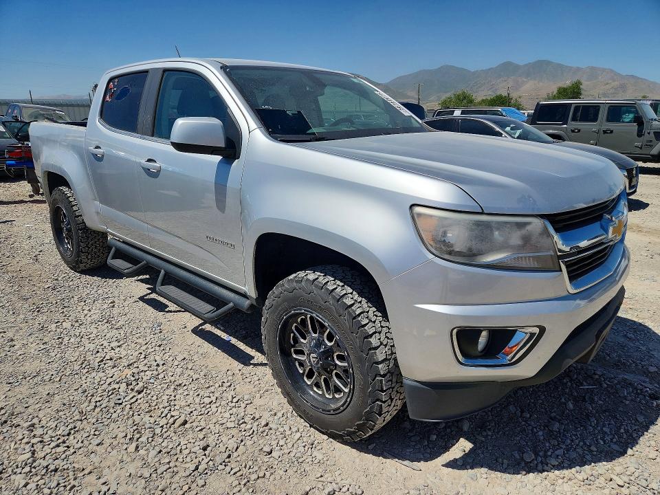 2016 Chevrolet Colorado VIN 1GCGTCE35G1364199 COPART salvage auction — REAR END, Ut - Salvage Certificate, sold $9,600 on 2026-07-02 (photo 4)