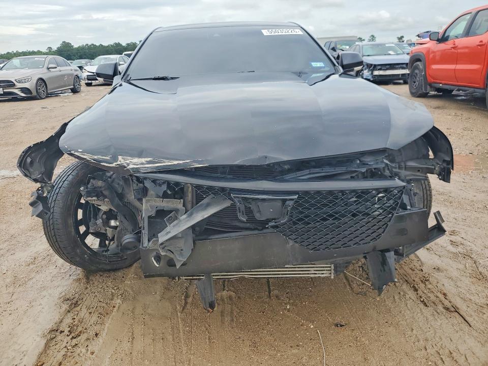2022 Cadillac Ct4 VIN 1G6DD5RL0N0120472 COPART salvage auction — FRONT END, Tx - Salvage Vehicle Title, sold $10,400 on 2026-07-07 (photo 5)