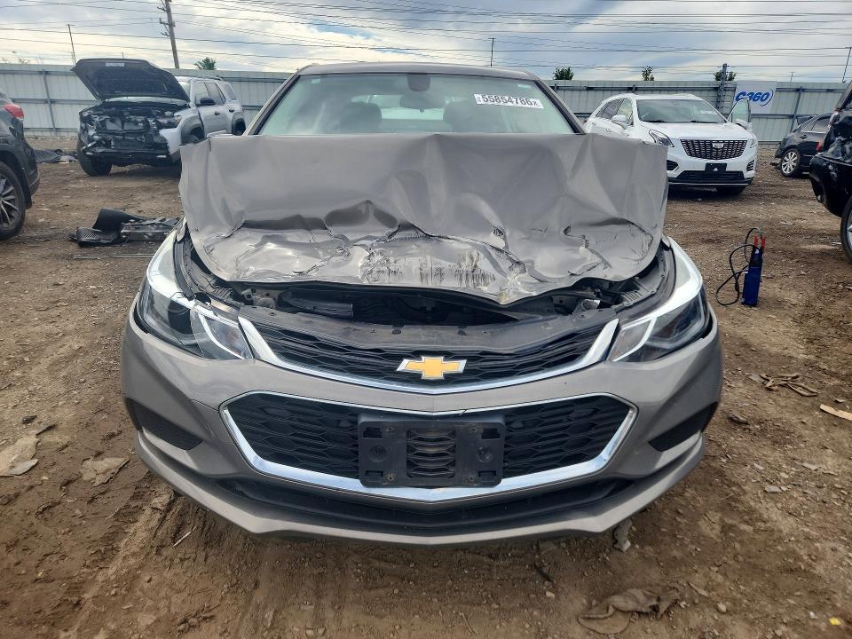 2018 Chevrolet Cruze VIN 1G1BE5SM3J7244072 COPART salvage auction — FRONT END, Il - Salvage Certificate, sold $2,950 on 2026-07-09 (photo 5)