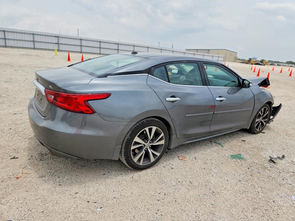 2018 Nissan Maxima VIN 1N4AA6AP7JC375485 COPART salvage auction — FRONT END, Tx - Salvage Vehicle Title, sold $1,550 on 2026-07-02 (photo 3)