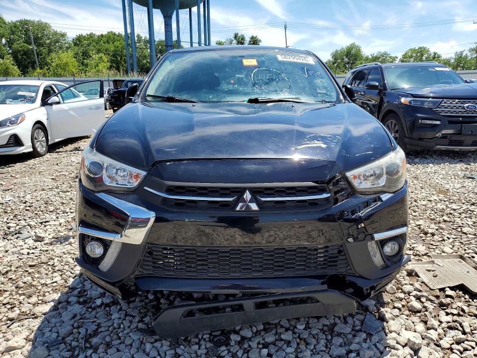 2018 Mitsubishi VIN JA4AR3AW5JU020120 COPART salvage auction — FRONT END, In - Certificate Of Title, sold $2,450 on 2026-07-10 (photo 5)
