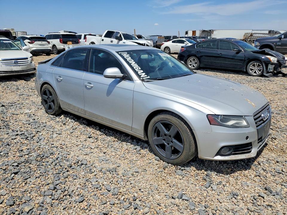 2009 Audi A4 VIN WAUSF78K49N065159 COPART salvage auction — REAR END, Tx - Salvage Vehicle Title, sold $90 on 2026-07-28 (photo 4)