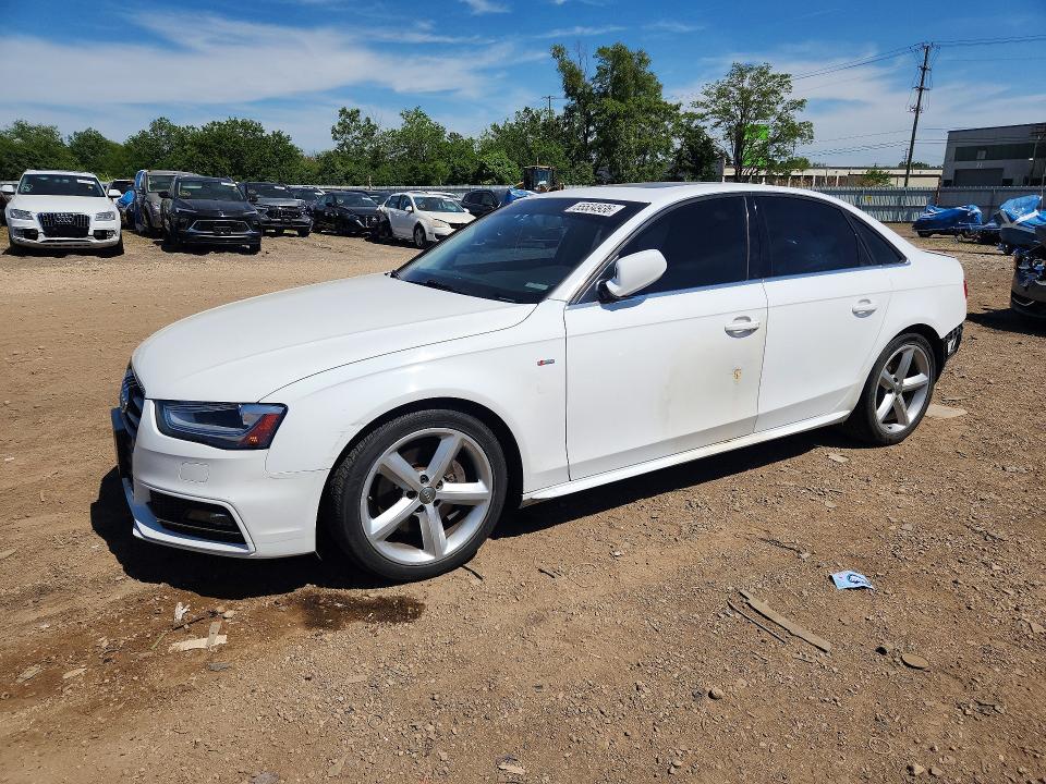 2014 Audi A4 VIN WAUFFAFL3EA081915 COPART salvage auction — REAR END, IL - SALVAGE CERTIFICATE, sold $2,950 on 2026-07-08 (photo 1)