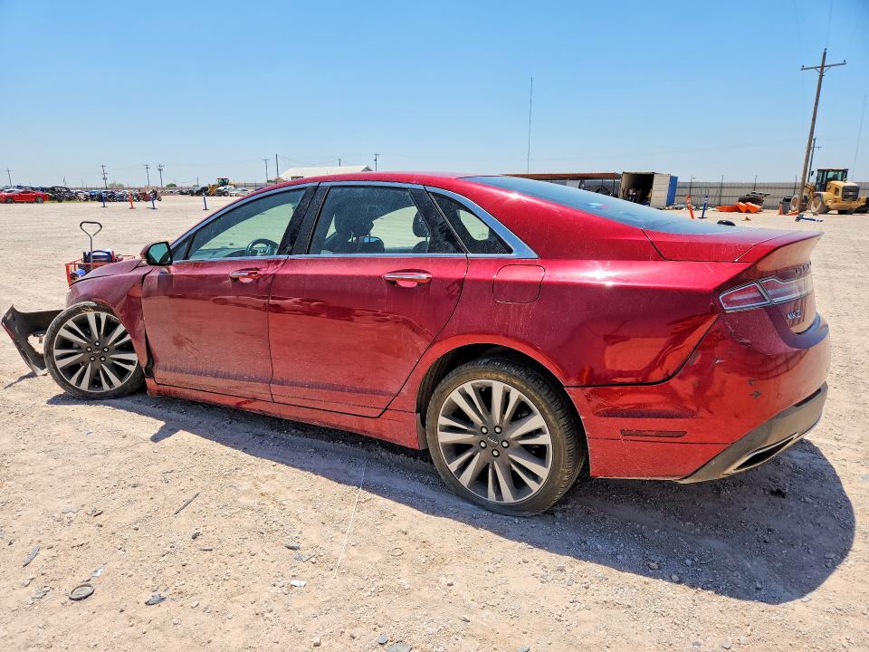 2017 Lincoln VIN 3LN6L5E92HR641387 COPART salvage auction — FRONT END, Tx - Salvage Vehicle Title, sold $425 on 2026-09-02 (photo 2)
