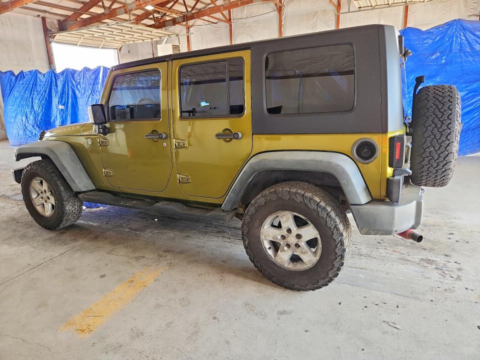 2008 Jeep Wrangler unlimited VIN 1J4GA391X8L529078 COPART salvage auction — NORMAL WEAR, Oh - Cert Of Title-Salvage (P), sold $1,700 on 2026-07-04 (photo 2)