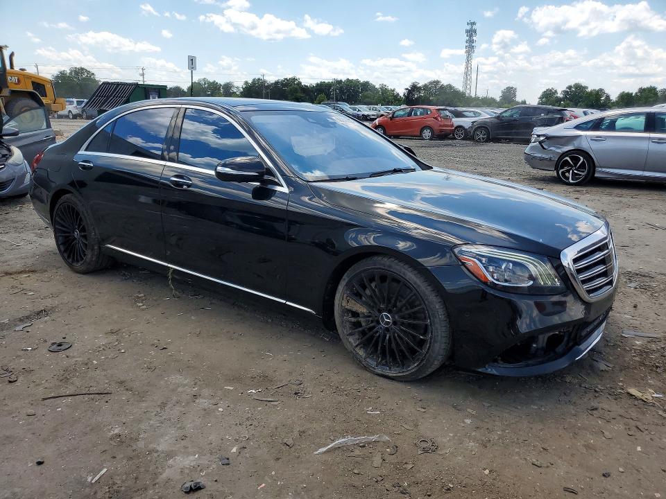 2018 Mercedes-benz S-klasse VIN WDDUG6EBXJA371095 COPART salvage auction — FRONT END, Va - Cert Of Title - Salvage, sold $500 on 2026-07-29 (photo 4)
