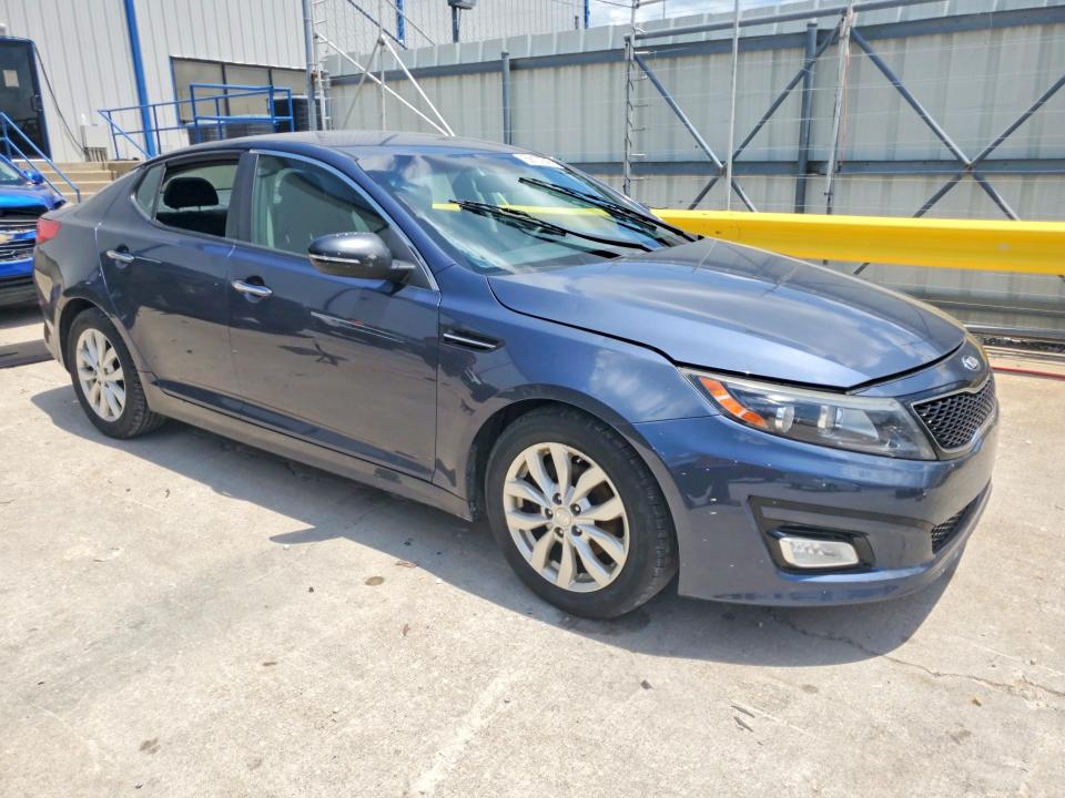 2015 Kia Optima VIN 5XXGM4A75FG470134 COPART salvage auction — VANDALISM, Ky - Bill Of Sale/Part Only/No Titl, sold $175 on 2026-07-22 (photo 4)