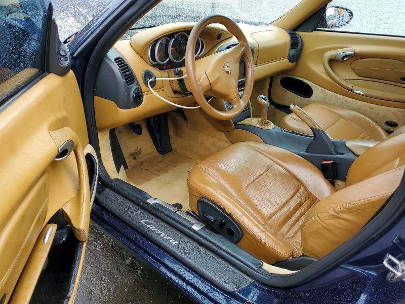 1999 Porsche 911 VIN WP0CA2999XS654436 COPART salvage auction — MECHANICAL, Ga - Certificate Of Title, sold $8,600 on 2026-07-02 (photo 8)