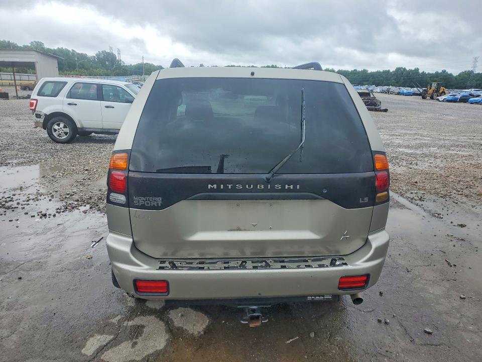 2002 Mitsubishi Montero VIN JA4LS21H72J031132 COPART salvage auction — FRONT END, TN - SALVAGE CERTIFICATE (P), sold $750 on 2026-07-16 (photo 6)