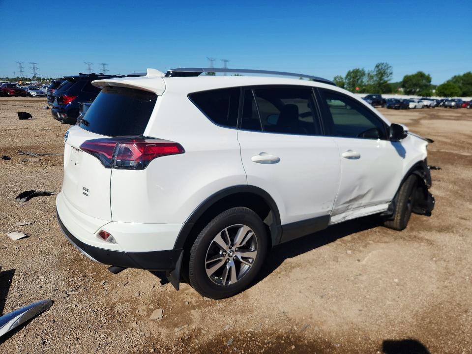 2016 Toyota Rav 4 VIN JTMRFREV3GJ065279 COPART salvage auction — FRONT END, Il - Salvage Certificate, sold $5,300 on 2026-07-21 (photo 3)