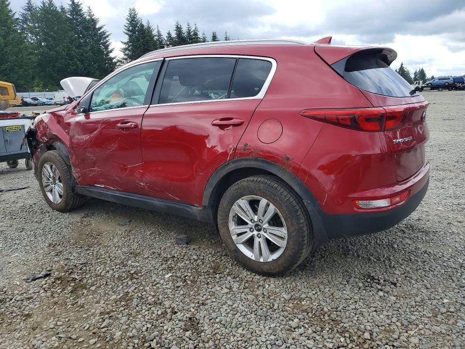 2019 Kia Sportage VIN KNDPMCAC9K7547758 COPART salvage auction — FRONT END, Salvage Title, sold $200 on 2026-07-21 (photo 2)