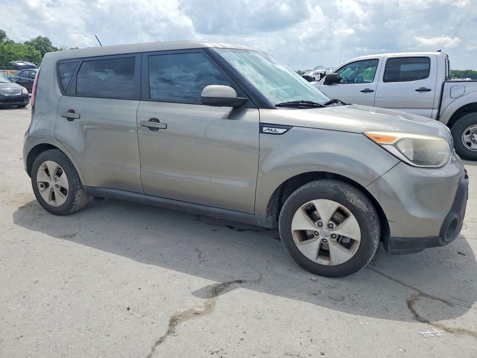 2015 Kia Soul VIN KNDJN2A24F7204320 COPART salvage auction — SIDE, Tn - Salvage Certificate, sold $725 on 2026-07-13 (photo 4)
