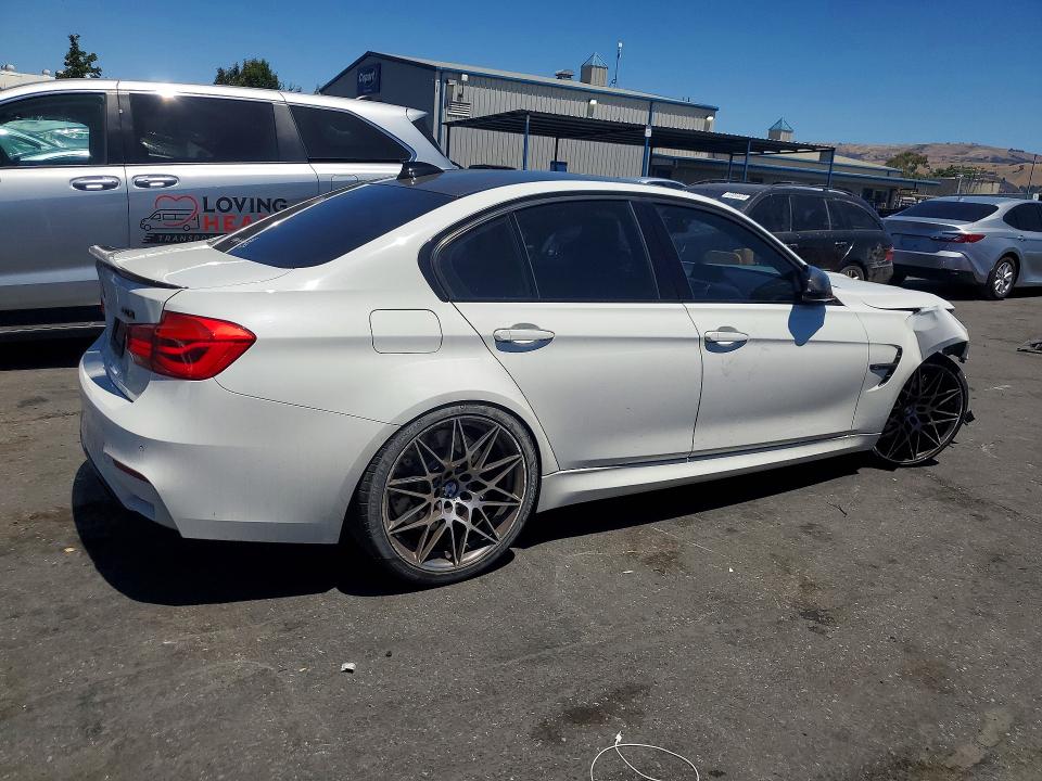 2017 BMW VIN WBS8M9C34H5G85986 COPART salvage auction — FRONT END, Ca - Salvage Certificate, sold $17,300 on 2026-07-02 (photo 3)