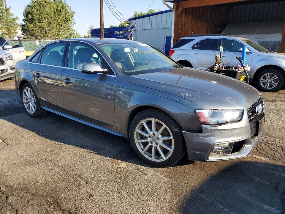 2016 Audi A4 VIN WAUHFAFL4GN012798 COPART salvage auction — FRONT END, CO - PUBLIC - SALVAGE TITLE (P), sold $6,800 on 2026-07-07 (photo 4)