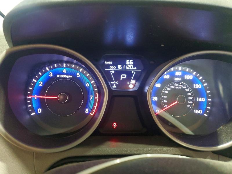 2013 Hyundai VIN KMHDH4AE1DU930902 COPART salvage auction — FRONT END, Pa - Certificate Of Salvage, sold $875 on 2026-07-13 (photo 9)