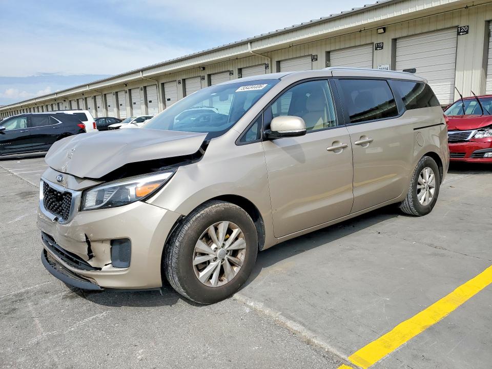 2016 Kia VIN KNDMB5C18G6178338 COPART salvage auction — FRONT END, Ky - Cert Of Title-Salvage, sold $125 on 2026-07-23 (photo 1)