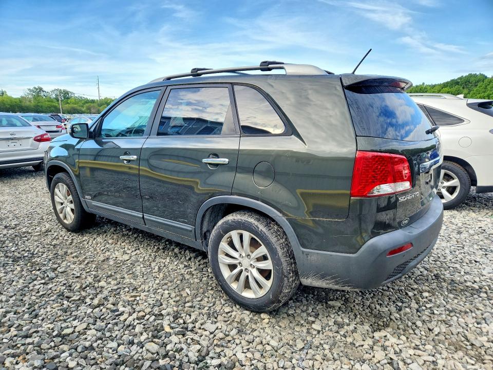 2011 Kia Sorento VIN 5XYKUCA17BG141733 COPART salvage auction — MECHANICAL, MA - CERTIFICATE OF TITLE, sold $1,400 on 2026-07-06 (photo 2)