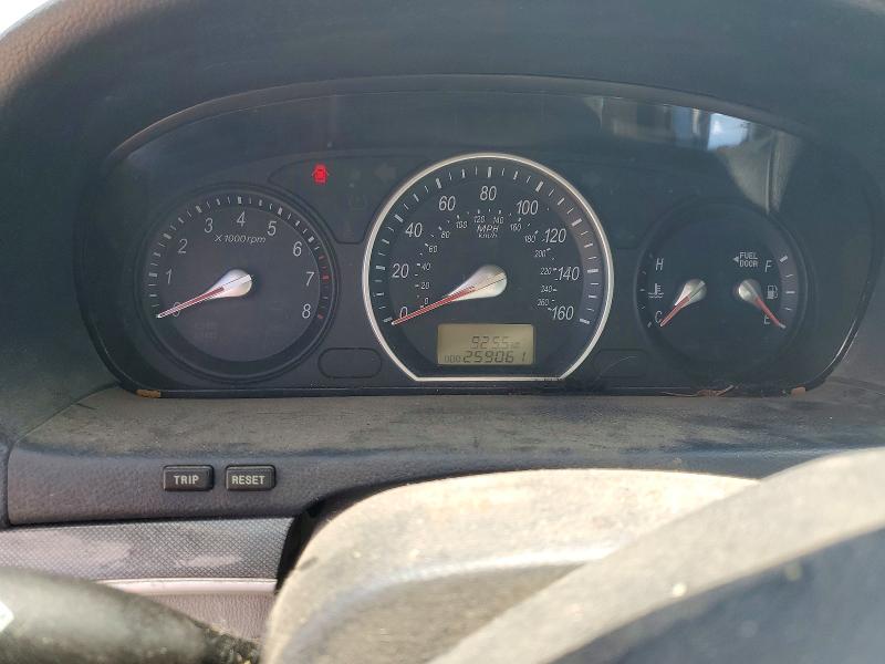 2008 Hyundai Sonata VIN 5NPET46F48H321831 COPART salvage auction — FRONT END, Ks - Cert Of Title-Salvage, sold $475 on 2026-07-09 (photo 9)