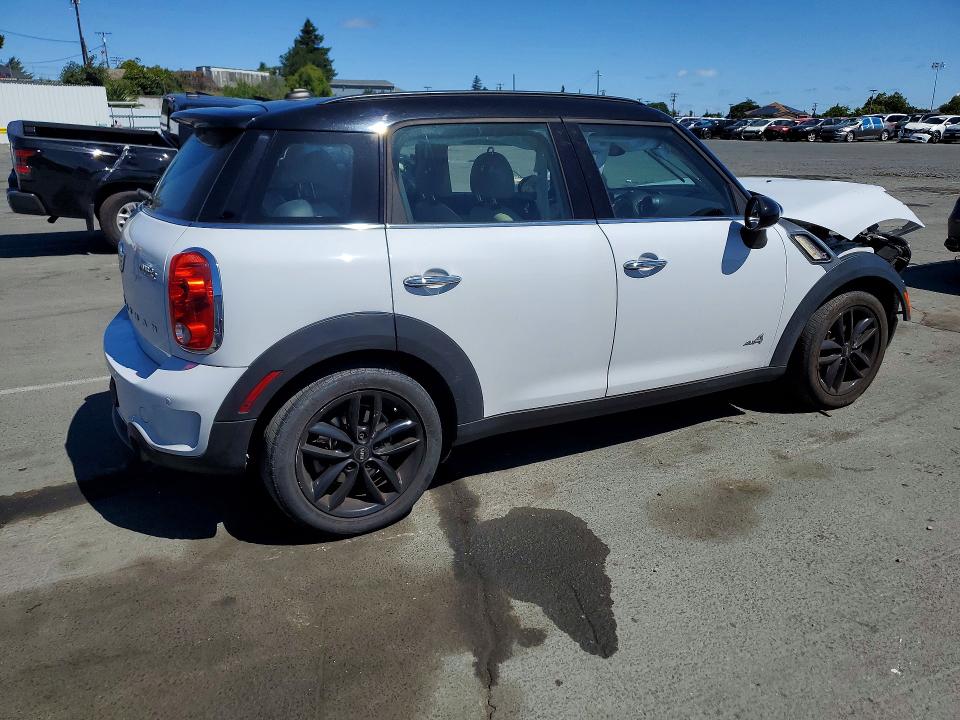 2013 Mini Cooper VIN WMWZC5C56DWP33527 COPART salvage auction — FRONT END, Ca - Salvage Certificate, sold $700 on 2026-07-06 (photo 3)