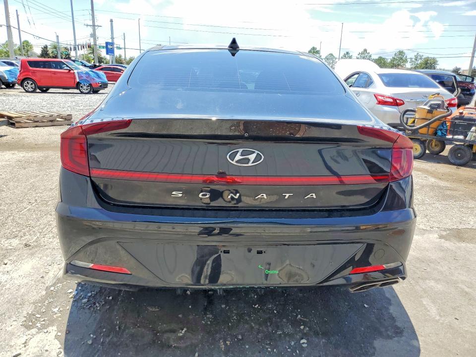 2021 Hyundai Sonata VIN KMHL14JA2MA144573 COPART salvage auction — SIDE, Fl - Certificate Of Destruction, sold $4,250 on 2026-07-17 (photo 6)