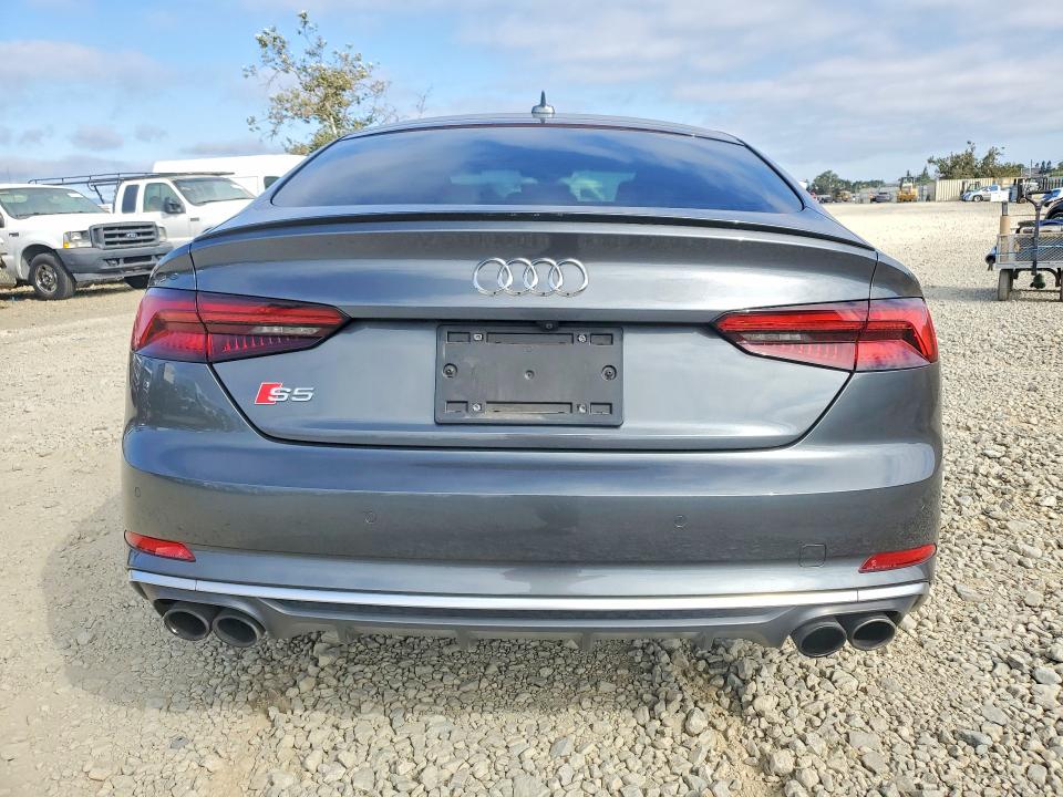 2018 Audi VIN WAUC4CF58JA061708 COPART salvage auction — FRONT END, Ca - Salvage Certificate, sold $7,000 on 2026-07-02 (photo 6)