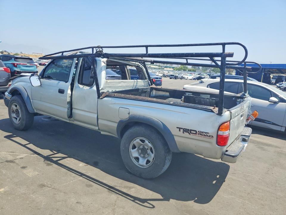 2003 Toyota Tacoma VIN 5TESN92NX3Z282126 COPART salvage auction — ROLLOVER, Ca - Salvage Certificate, sold $825 on 2026-07-13 (photo 2)