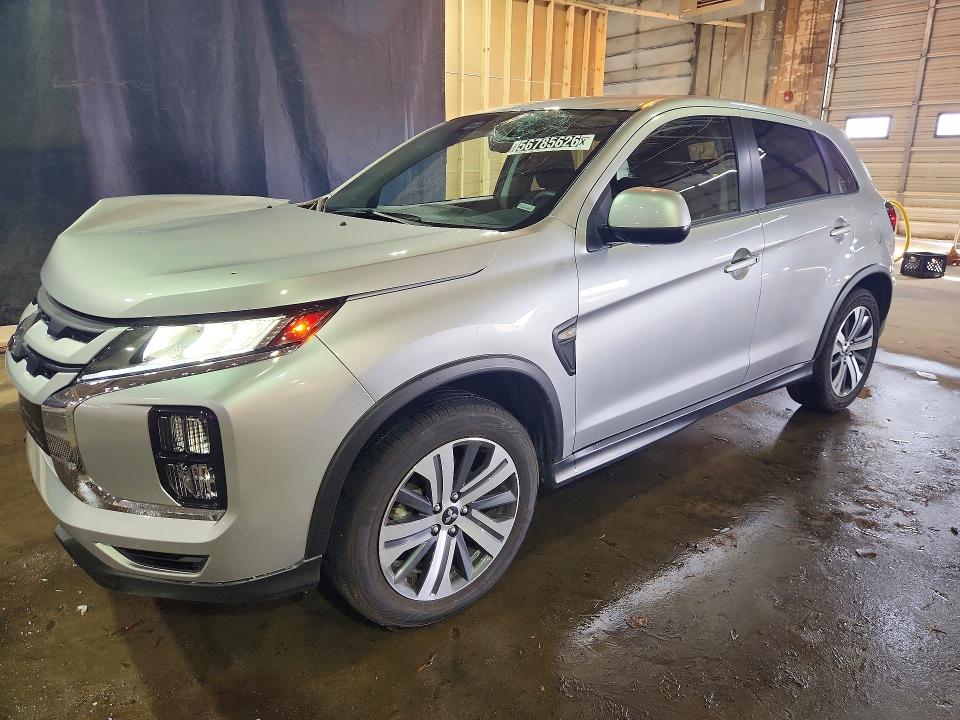 2024 Mitsubishi Outlander sport VIN JA4ARUAU0RU019120 COPART salvage auction — FRONT END, Mi - Certificate Of Title, sold $5,900 on 2026-07-08 (photo 1)