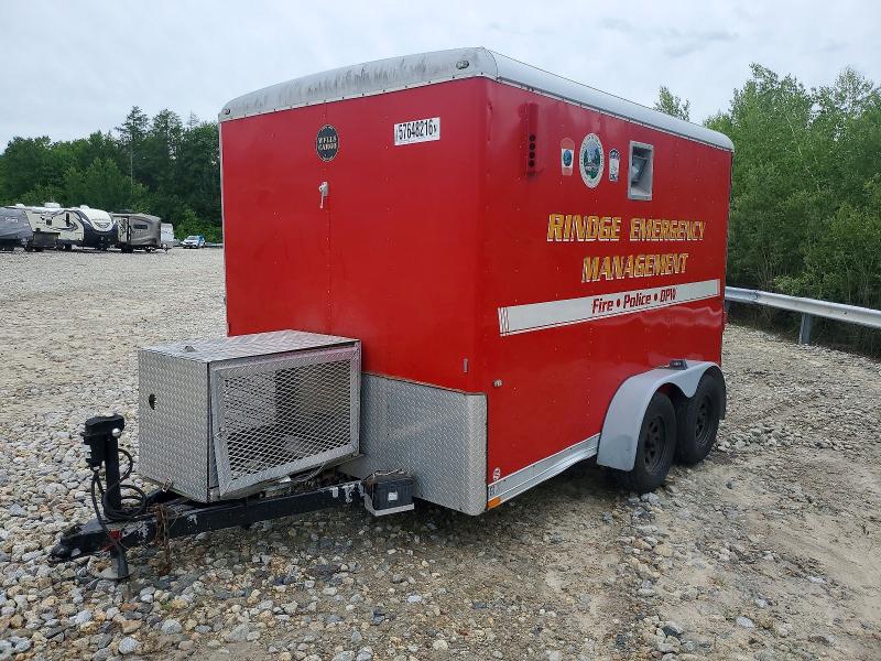 2005 Well Trailers VIN 1WC200E2751111680 COPART salvage auction — ROOF, NH - CERT OF TITLE-SALVAGE, sold $150 on 2026-07-30 (photo 2)