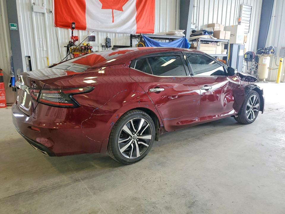 2020 Nissan Maxima VIN 1N4AA6DV3LC380454 COPART salvage auction — FRONT END, On - Permit No Brand - Unfit, sold $5,600 on 2026-07-09 (photo 3)