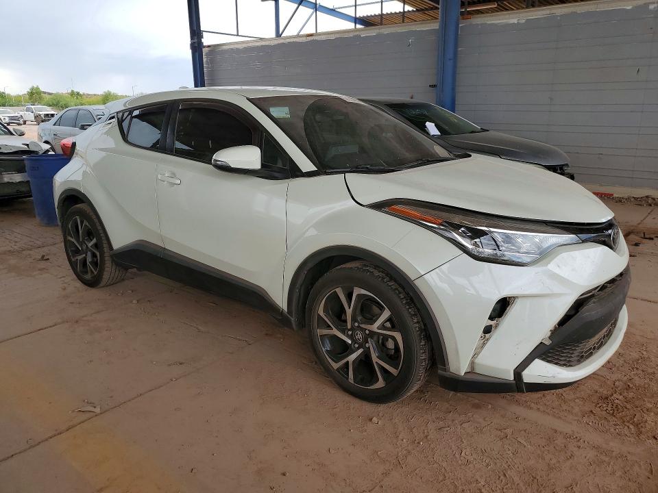 2020 Toyota C-hr VIN JTNKHMBX0L1075035 COPART salvage auction — FRONT END, Az - Cert Of Title - Salvage, sold $10,200 on 2026-07-07 (photo 4)