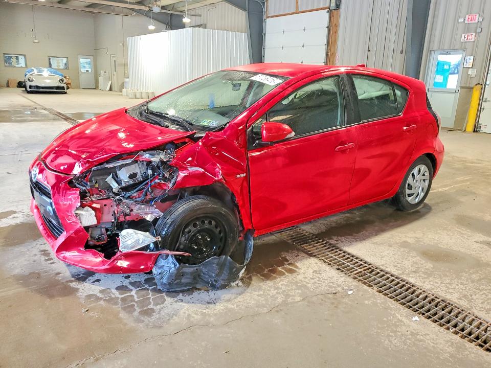 2015 Toyota Prius VIN JTDKDTB35F1091212 COPART salvage auction — FRONT END, Pa - Certificate Of Salvage, sold $1,950 on 2026-07-15 (photo 1)