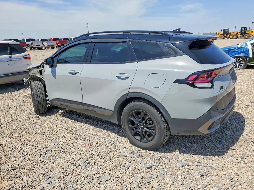 2023 Kia Sportage VIN 5XYK7CAF7PG007928 COPART salvage auction — FRONT END, TX - SALVAGE VEHICLE TITLE, sold $5,600 on 2026-08-20 (photo 2)