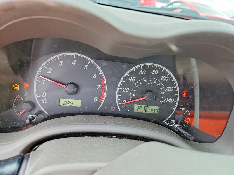 2009 Toyota Corolla VIN JTDBL40E99J014604 COPART salvage auction — FRONT END, Il - Salvage Certificate, sold $275 on 2026-07-28 (photo 9)