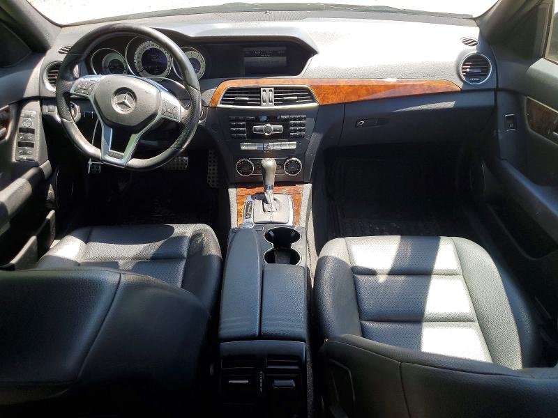 2013 Mercedes-benz C-klasse VIN WDDGF8AB1DA759595 COPART salvage auction — FRONT END, Oh - Certificate Of Title, sold $600 on 2026-07-08 (photo 8)