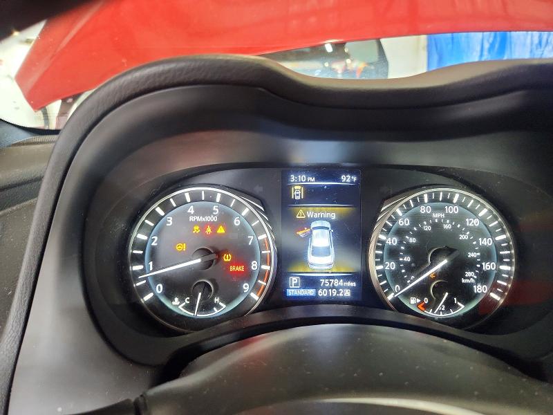 2021 Infiniti Q50 VIN JN1FV7DR4MM880490 COPART salvage auction — SIDE, Ky - Cert Of Title-Salvage, sold $8,700 on 2026-08-10 (photo 9)