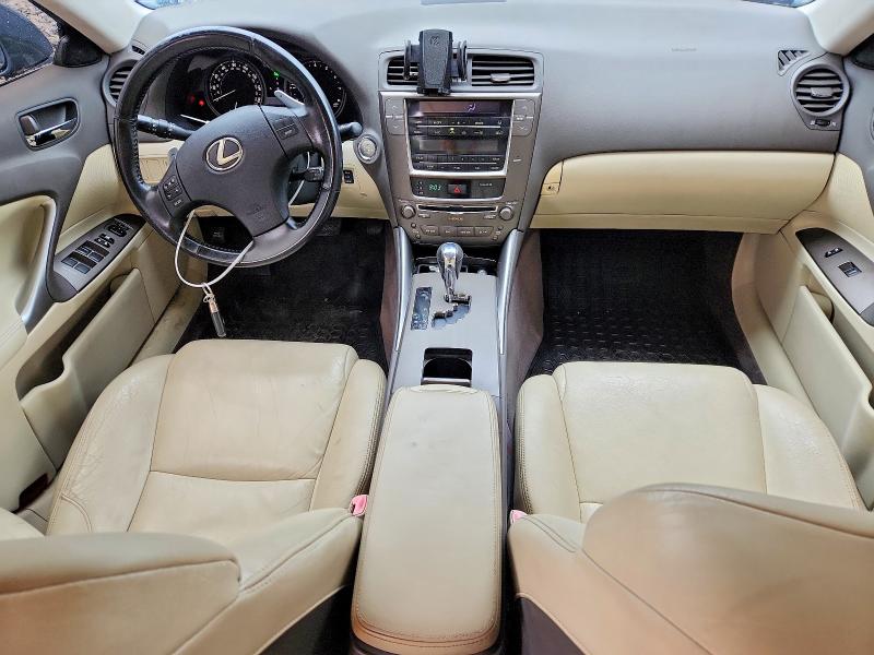 2009 Lexus Is 250 VIN JTHBK262292092381 COPART salvage auction — FRONT END, Ga - Cert Of Title-Salvage, sold $2,250 on 2026-07-09 (photo 8)