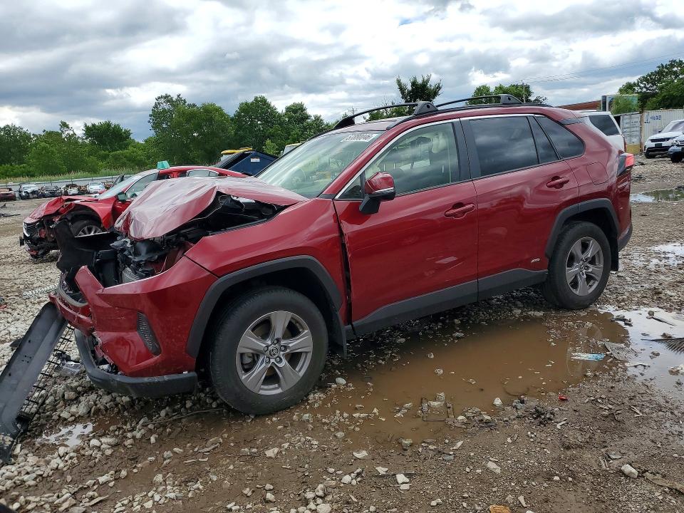 2023 Toyota Rav 4 VIN JTMRWRFV2PD172773 COPART salvage auction — FRONT END, Il - Salvage Certificate, sold $9,600 on 2026-07-31 (photo 1)