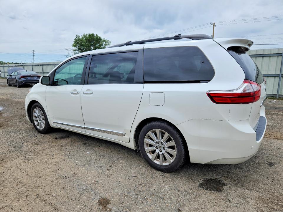 2015 Toyota VIN 5TDYK3DCXFS533160 COPART salvage auction — FRONT END, Salvage Title, sold $3,550 on 2026-07-16 (photo 2)