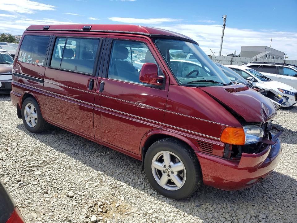 2001 Volkswagen Eurovan VIN WV2NB47001H112153 COPART salvage auction — FRONT END, Ca - Salvage Certificate, sold $4,600 on 2026-07-14 (photo 4)