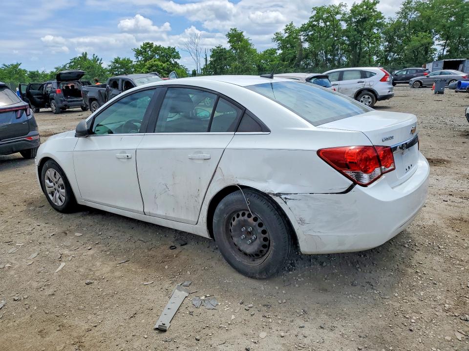 2012 Chevrolet Cruze VIN 1G1PC5SH2C7287691 COPART salvage auction — REAR END, Md - Cert Of Salvage > 75% Damage, sold $725 on 2026-07-02 (photo 2)