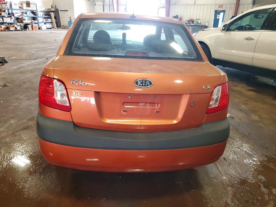 2009 Kia Rio VIN KNADE223496459481 COPART salvage auction — FRONT END, MI - CERTIFICATE OF TITLE, sold $200 on 2026-07-31 (photo 6)