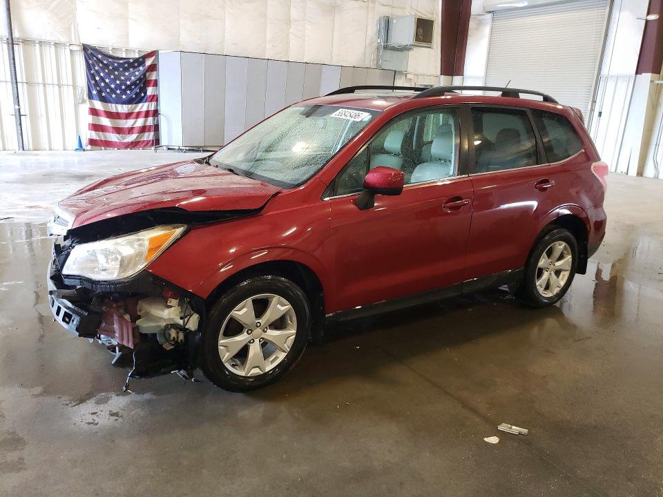 2015 Subaru VIN JF2SJAHC1FH523579 COPART salvage auction — FRONT END, MN - CERT OF TITLE-PRIOR SALVAGE, sold $525 on 2026-07-27 (photo 1)
